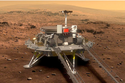 चीनको अन्तरिक्ष रोबोट मंगल ग्रहमा अवतरण